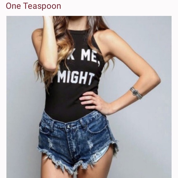 ONE X ONETEASPOON | Roller Denim Shorts Size 26